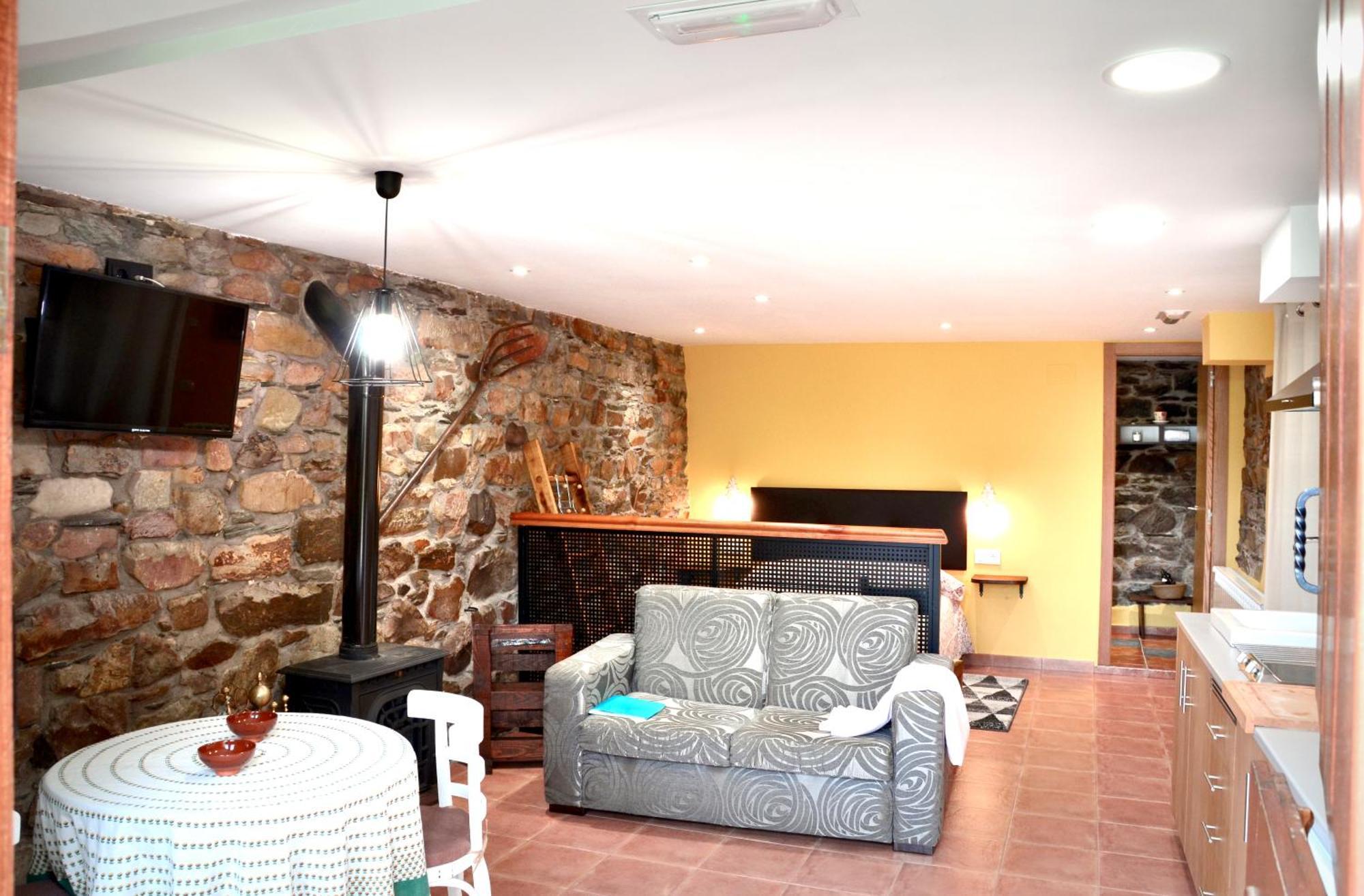 סנטה אאולליה דה אוסקוס Apartamentos Rurales Tia Vicenta מראה חיצוני תמונה
